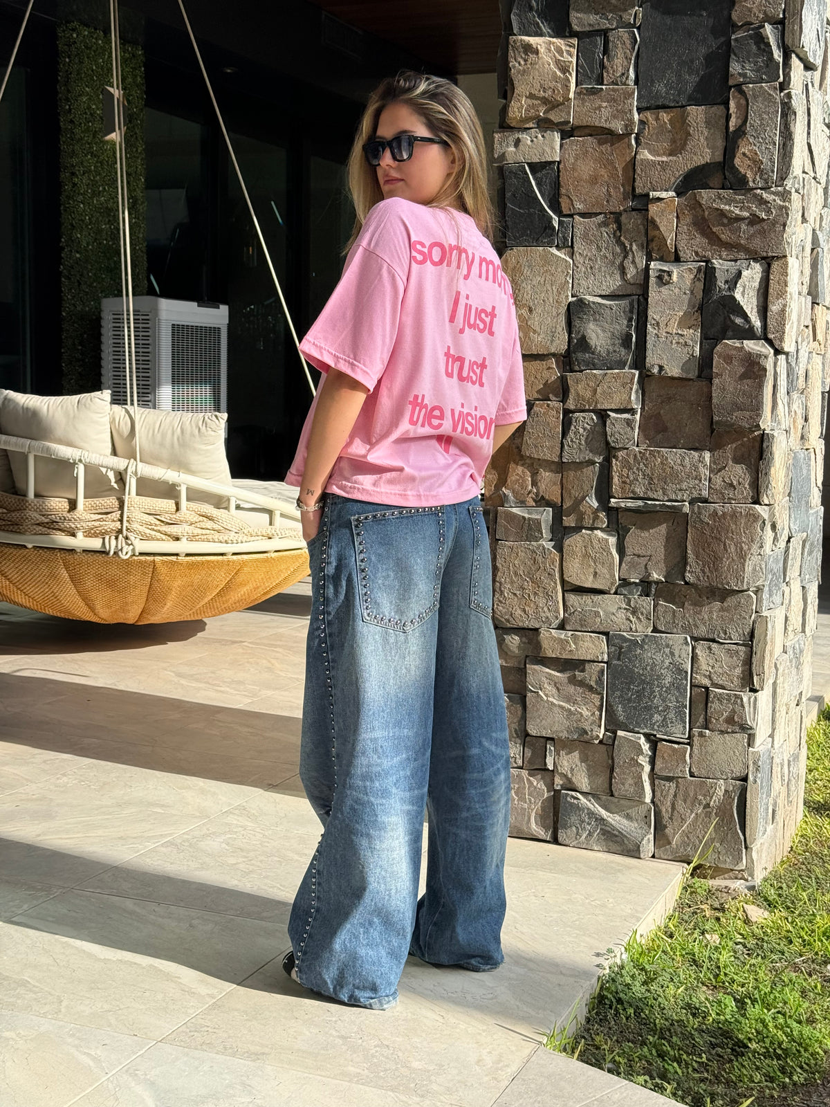"SORRY MOM," TEE