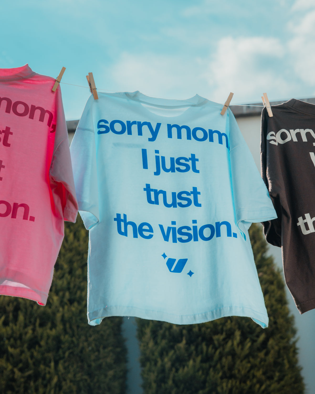 "SORRY MOM," TEE