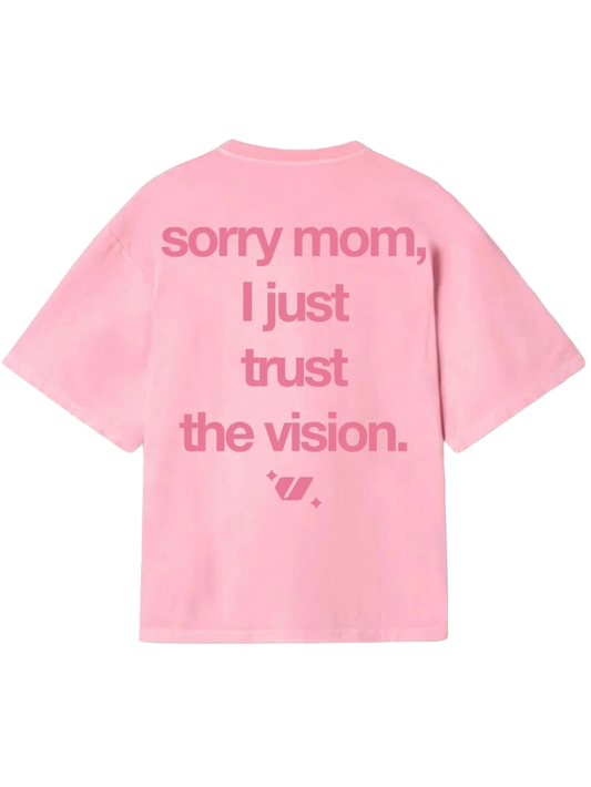"SORRY MOM," TEE